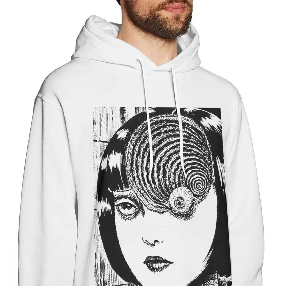 Junji Ito/толстовки унисекс с героями мультфильмов; толстовка из органического хлопка
