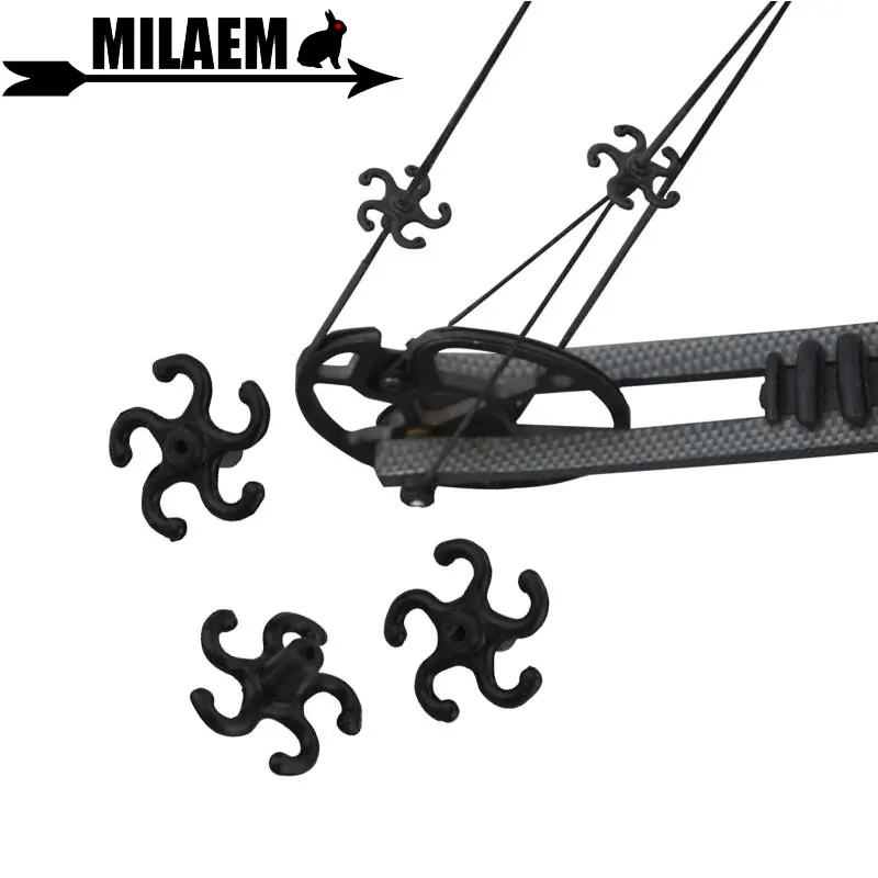 8 шт. стабилизатор для стрельбы из лука резиновый амортизатор Бесшумный демпфер