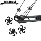 8 шт., стабилизатор для стрельбы из лука, резиновый амортизатор, Бесшумный демпфер, блочный лук, аксессуары для охоты, стрельбы, занятий спортом на открытом воздухе