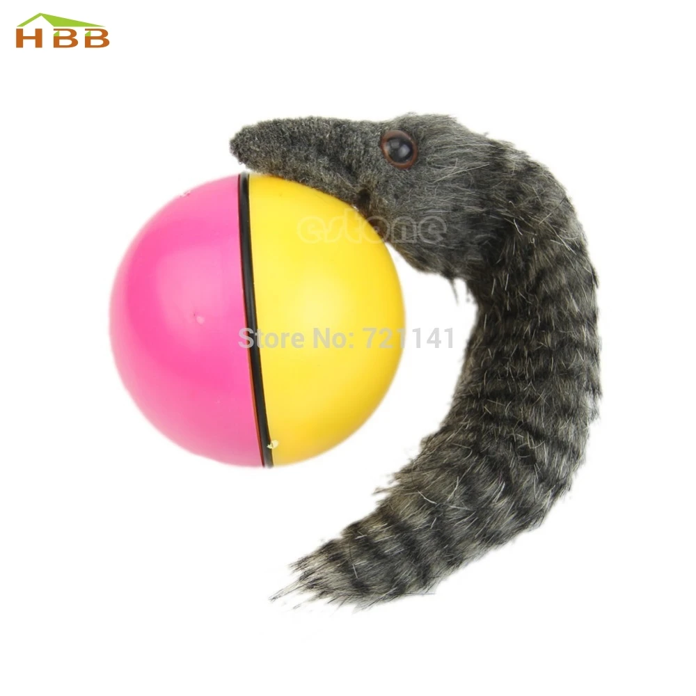 Beaver Weasel вращающийся моторный шар для домашних питомцев кошек собак детей игрушки