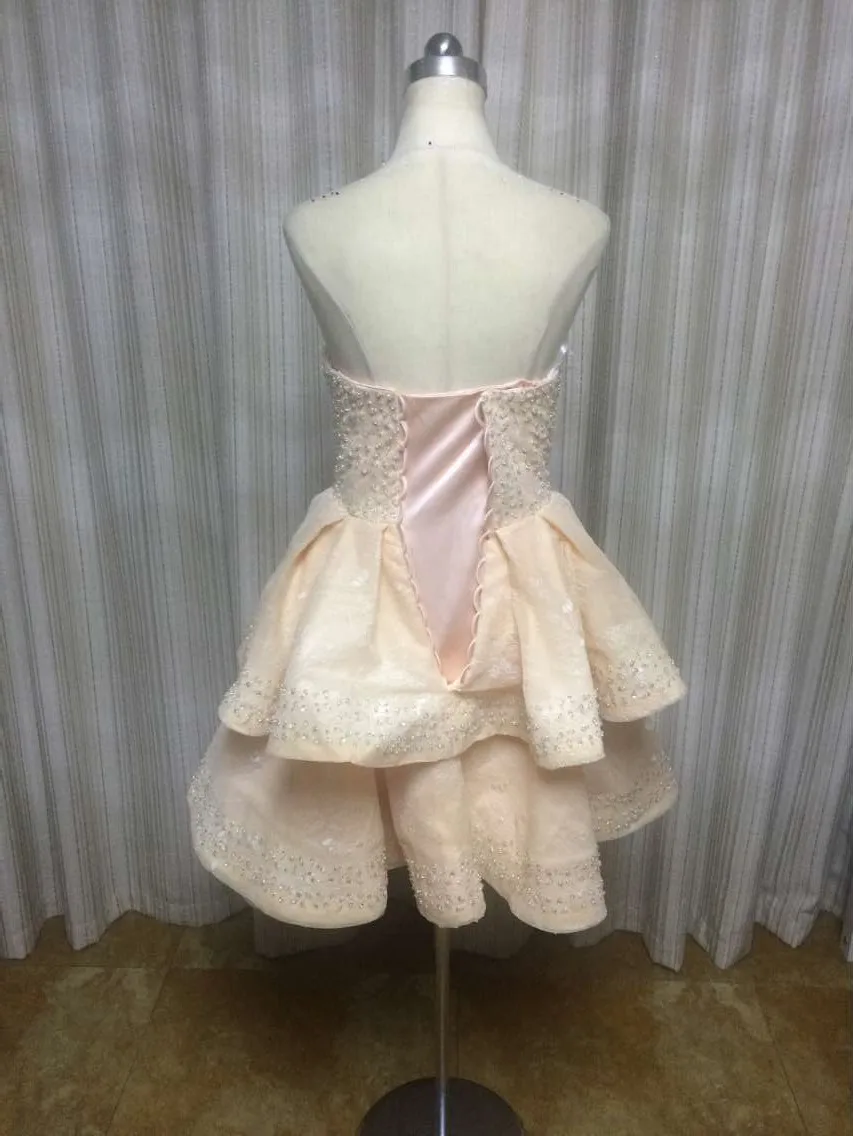 2017 бальные платья с блестящими бусинами и кристаллами Короткие Официальные