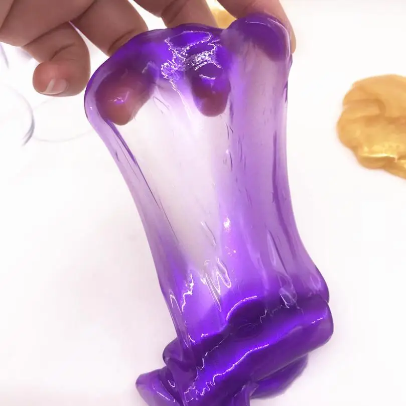 Яйцо мягкая слизь смешивание облако слизи Сжимаемый шпатлевка