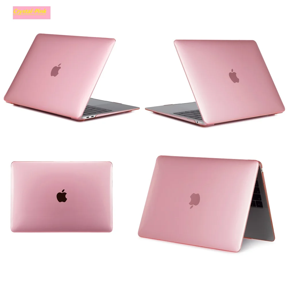 Прозрачный жесткий чехол для ноутбука + клавиатуры Macbook Air Pro 11 13 15 2016 2019 выпуска A1989