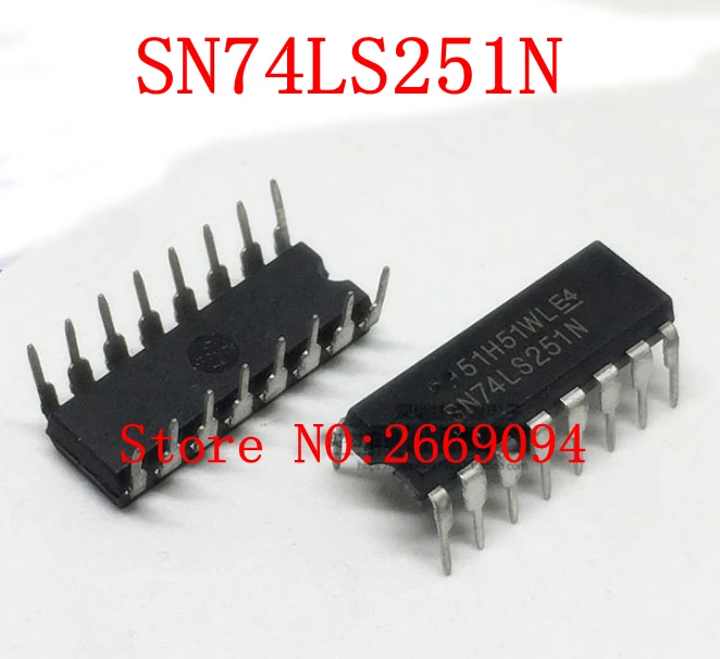 10 шт./50 шт. Бесплатная доставка SN74LS251N 74LS251N HD74LS251P HD74LS251 74LS251 74LS251P DIP 16