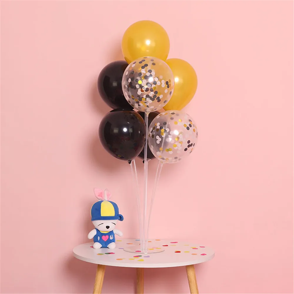 4 комплекта аксессуары для воздушных шаров с днем рождения детский держатель