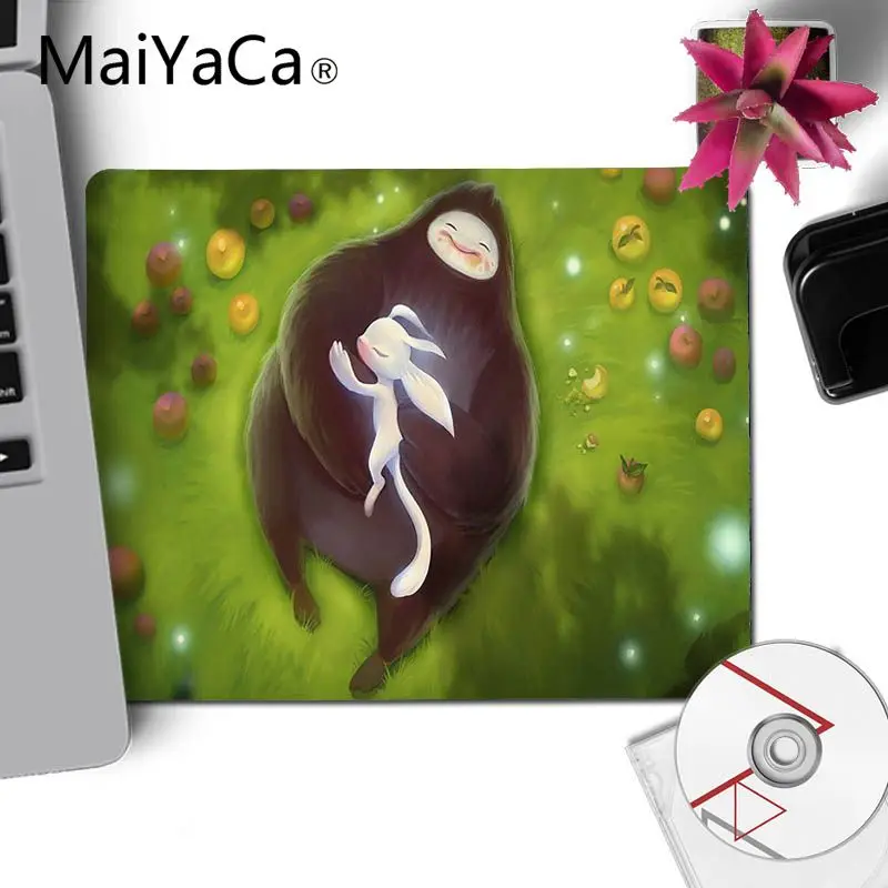 Нескользящий высокоскоростной игровой коврик для мыши MaiYaCa ори и слепой лес