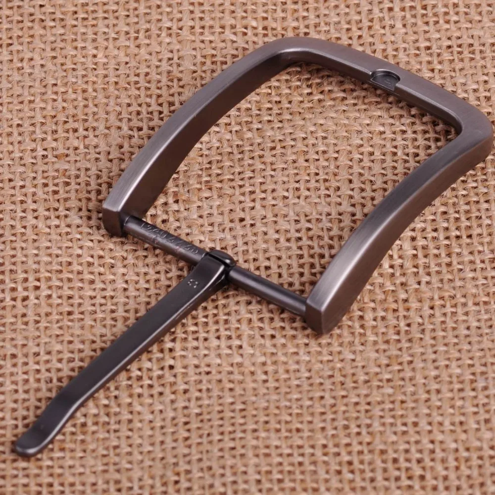 Rectangular Alloy Brooches Unique Prong Clip Buckle for Men Leather Belt Spare Replacement | Дом и сад
