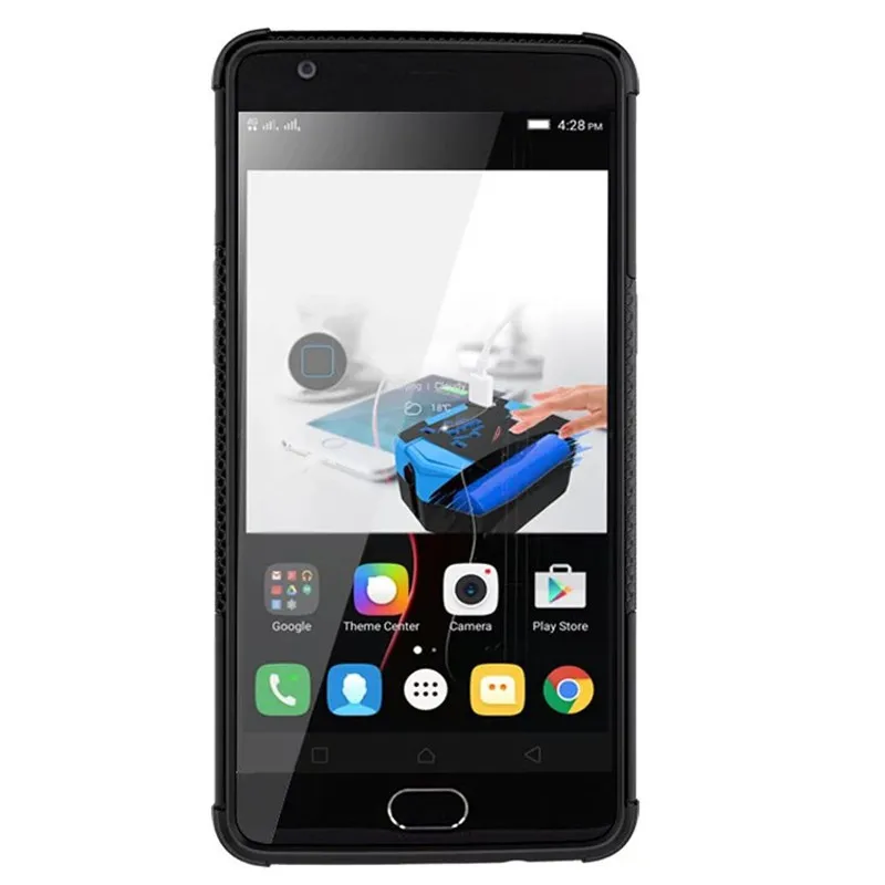Чехол Oneplus 3 3T из ТПУ и поликарбоната гибридная подставка с задней крышкой Жесткий