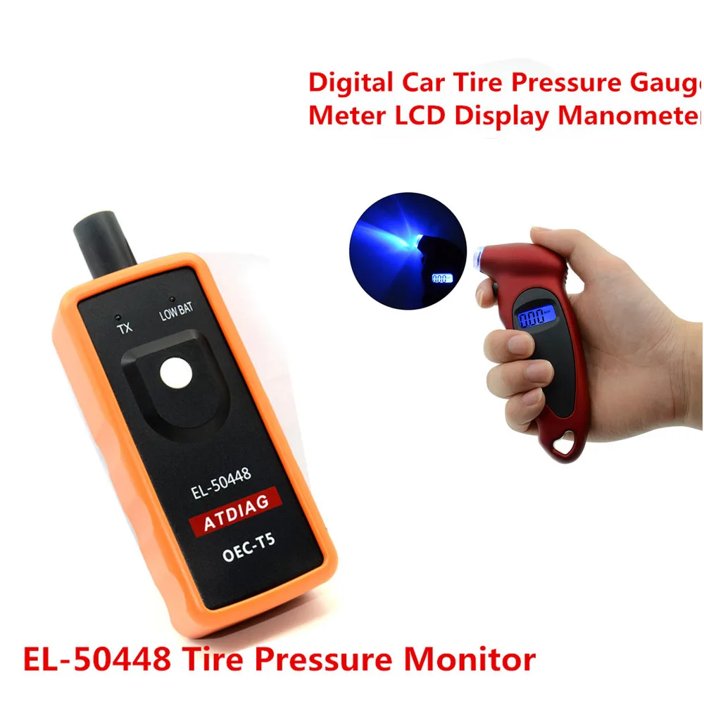 EL50448 датчик давления в шинах и тестер тормозной жидкости 2in1TPMS EL-50448 инструментов для G-M серии OBD 2 автомобиля