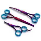 3 комплекта, профессиональные ножницы для стрижки домашних питомцев, 6,5 дюйма