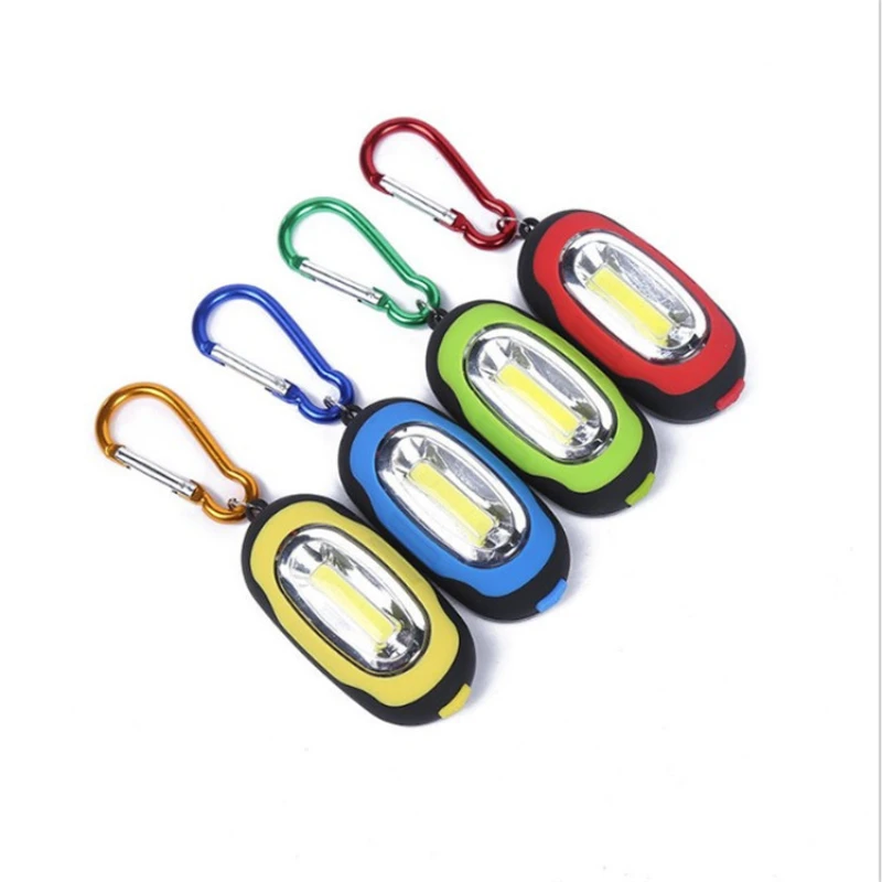 

1PcPortable Mini Keychain Pocket Torch Mini COB LED Light Flashlight Lamp Multicolor Mini Torch For Camping Traveling