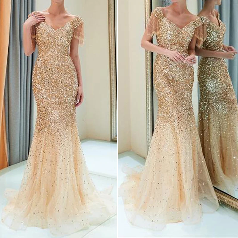 Женские платья свадебные сексуальные с v-образным вырезом большие маятниковые