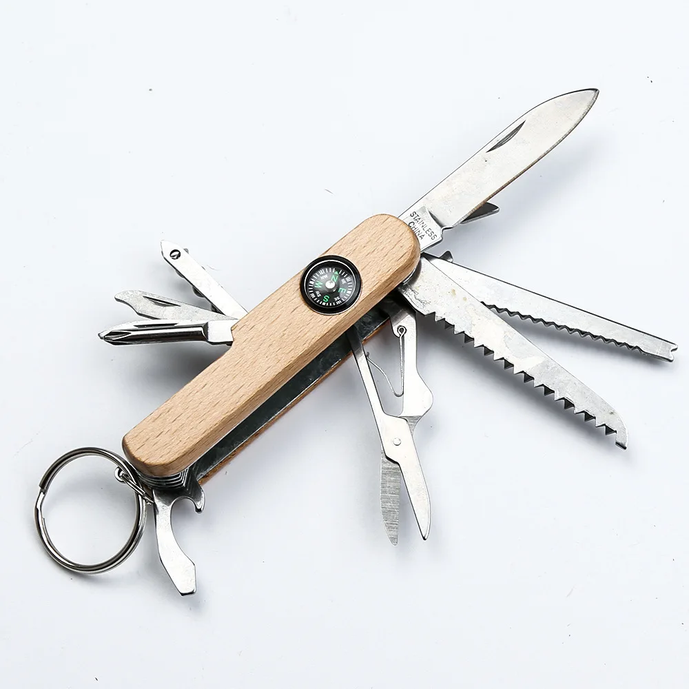 Складной Многофункциональный нож армейский Универсальный походный охотничий