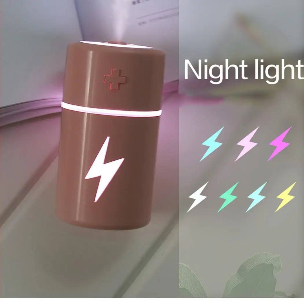 120 мл USB мини увлажнитель воздуха Красочный светодиодный ночник очиститель