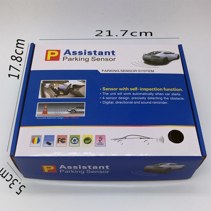 Автомобильный датчик парковки с человеческим голосом Система помощи при
