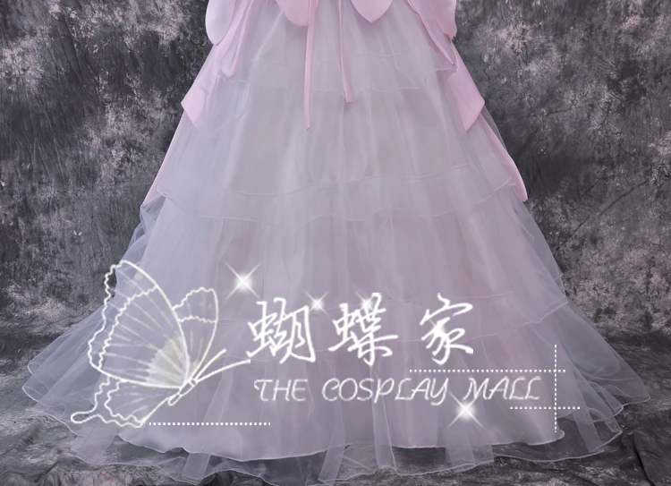 Костюм для косплея кода Geass молосемия белое и розовое платье размер 11 на заказ |