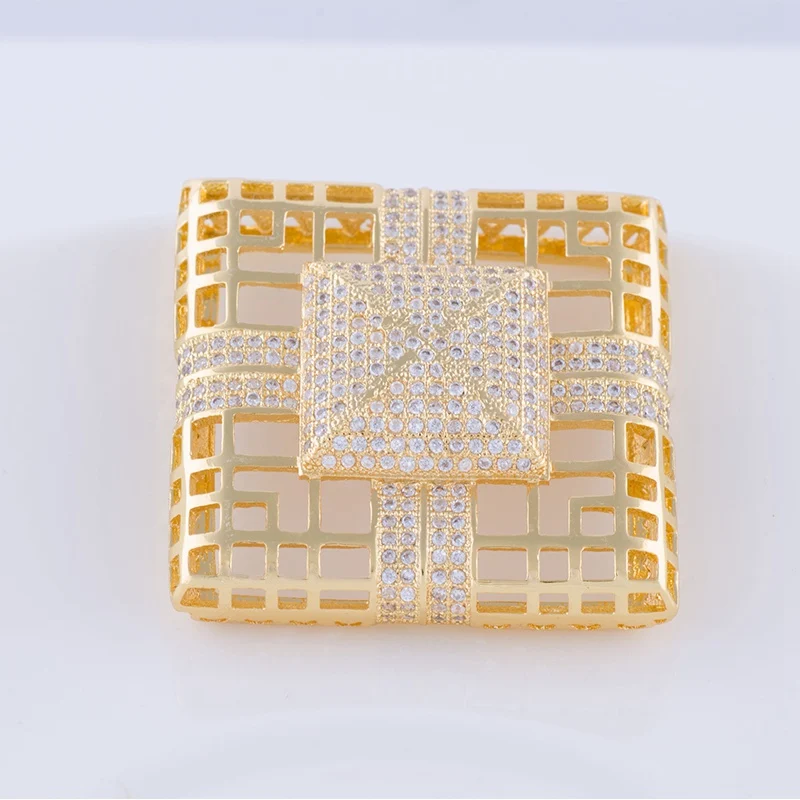 Принадлежности для ювелирных изделий Micro Pave CZ подвеска жемчуга соединители