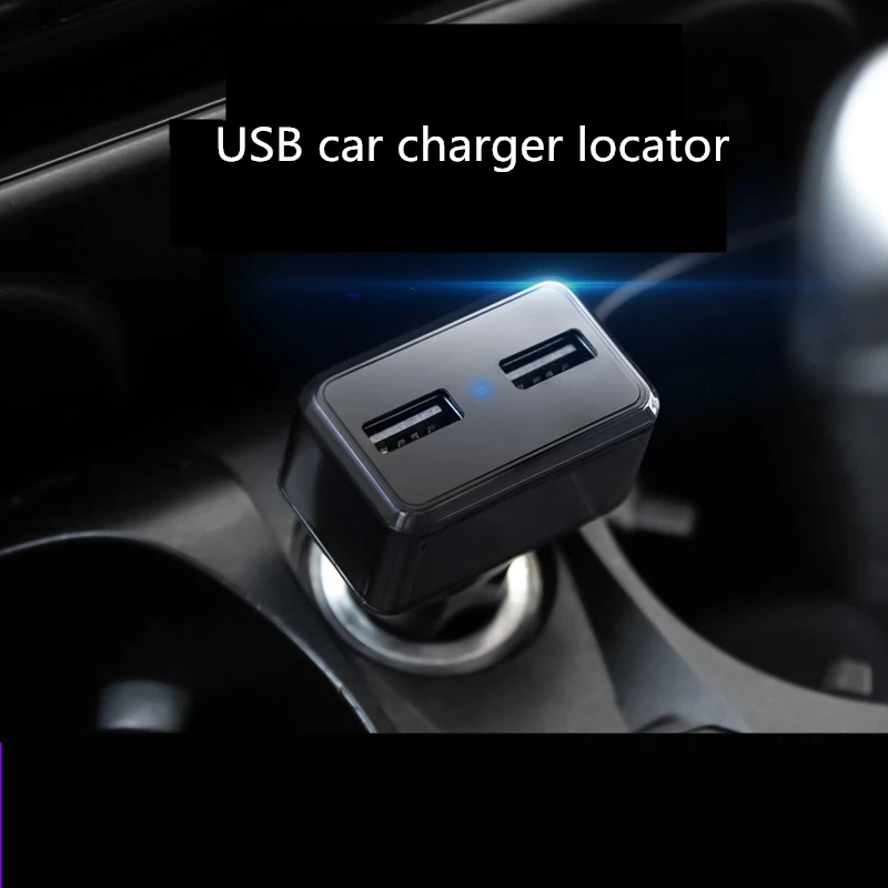Gps трекер автомобильное зарядное устройство GSM wifi lbs отслеживание голоса в