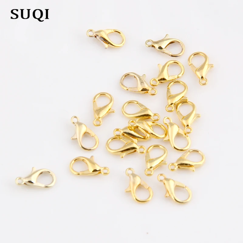 10 PCS/Lot Diy Hand Made Jewelry Accessories Wholesale Metal Vintage Key Lobster Clasp hook lobster clasps hooks jewelry finding | Украшения