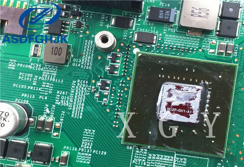 Материнская плата для ноутбука MS 17541 msi FX720 материнская 1754 DDR3 неинтегрированная 100%