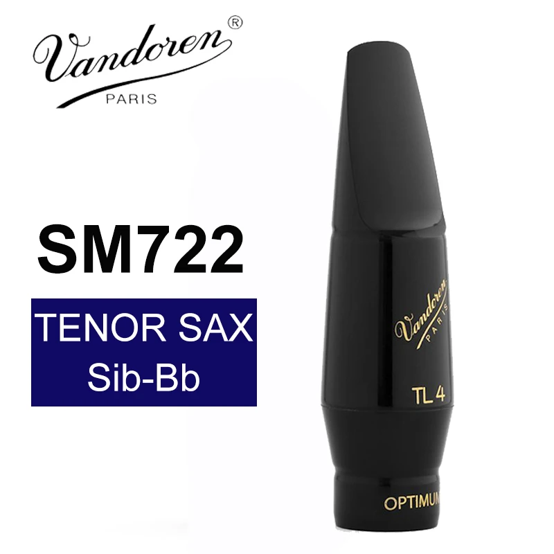 Французский Vandoren SM722 TL4 Optimum Series мундштук для саксофона тенора/тенор Sib Bb Sax