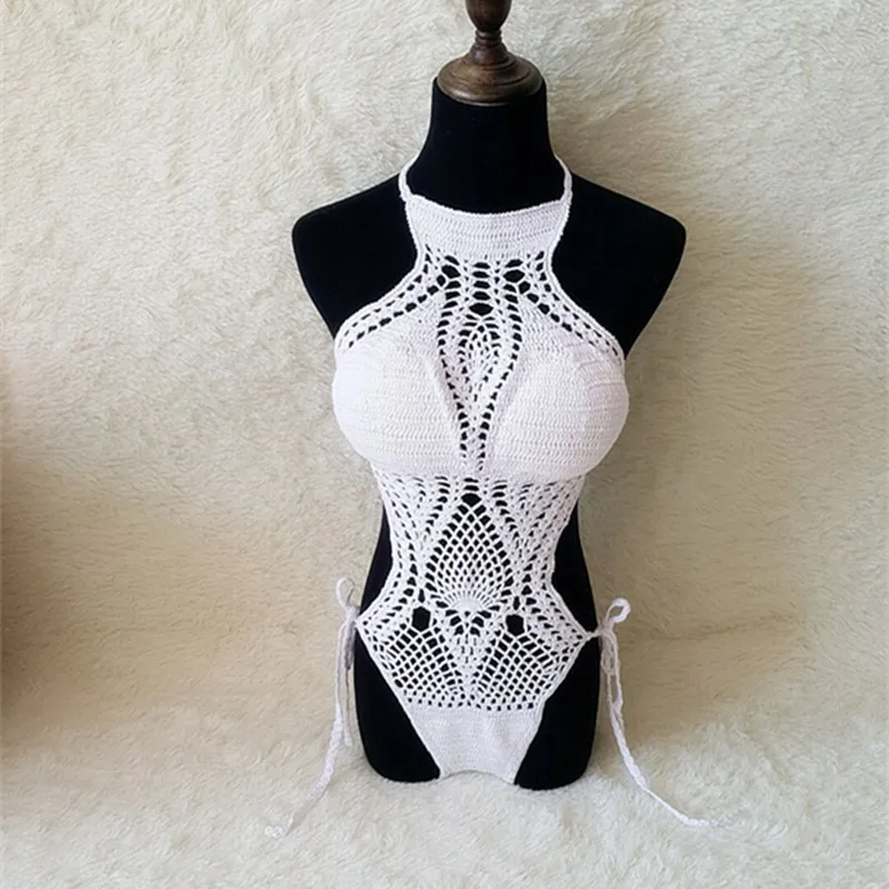 Женский слитный купальник ручной работы чистый цвет развивающий свою