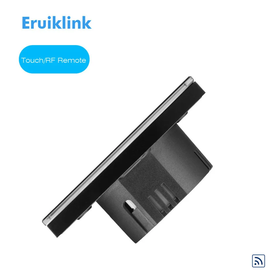 Европейский стандарт Eruiklink беспроводной сенсорный выключатель с дистанционным