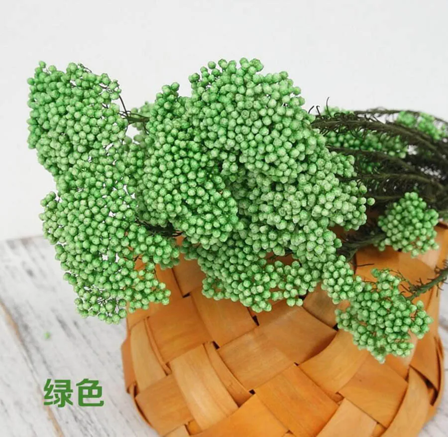 10 пряди Ozothamnus Diosmifolius консервированный цветок для свадьбы вечеринки домашнего