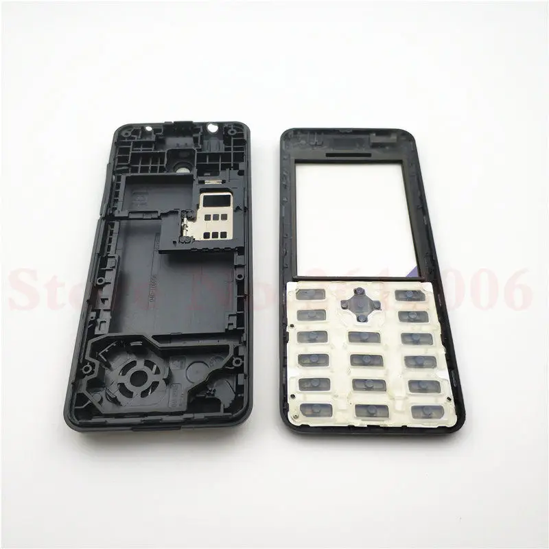 Vecmnoday для Nokia Asha 206 2060 Dual SIM корпус крышка дверная рама+ задняя крышка батареи+ клавиатура