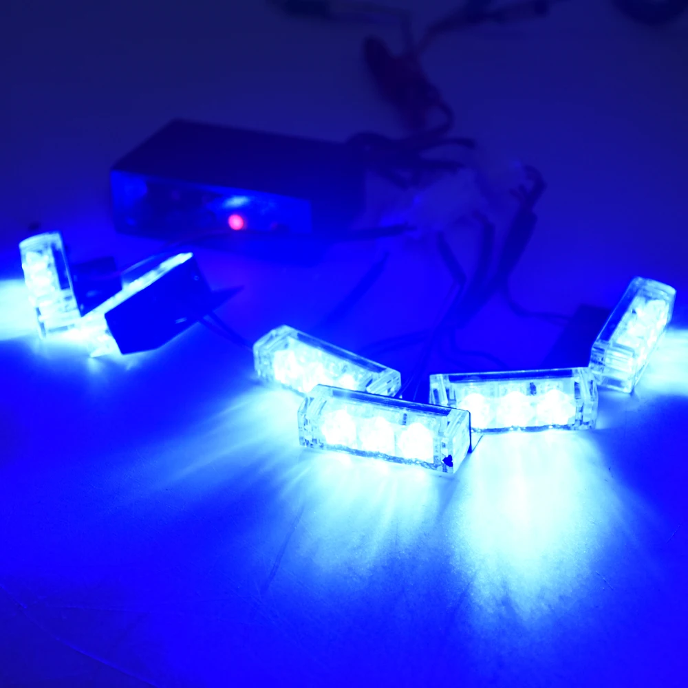 Автомобильный светильник сборки 3*6 18 светодиодный AC/DC 12V автомобильный чистого