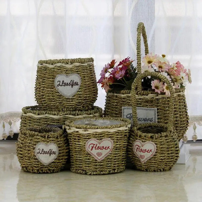 Европейский круглый садовый цветочный горшок держатель Контейнер для украшения