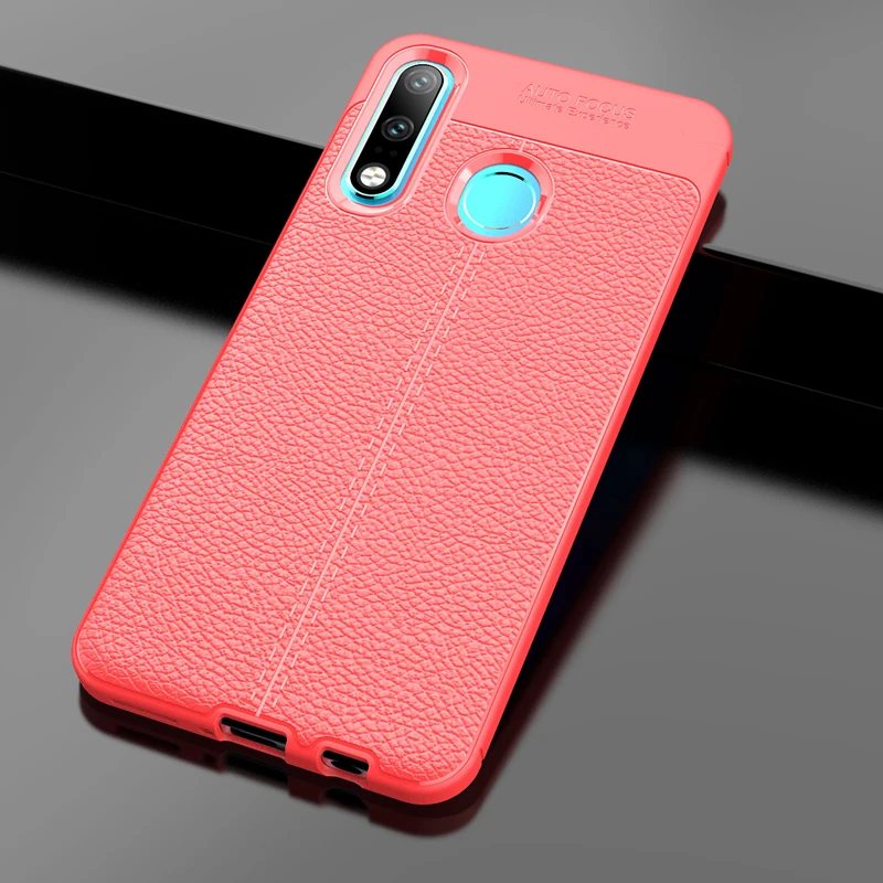 Кожаный чехол для телефона YUETUO huawei p30 lite p 30 nova 4e p30lite силиконовые аксессуары