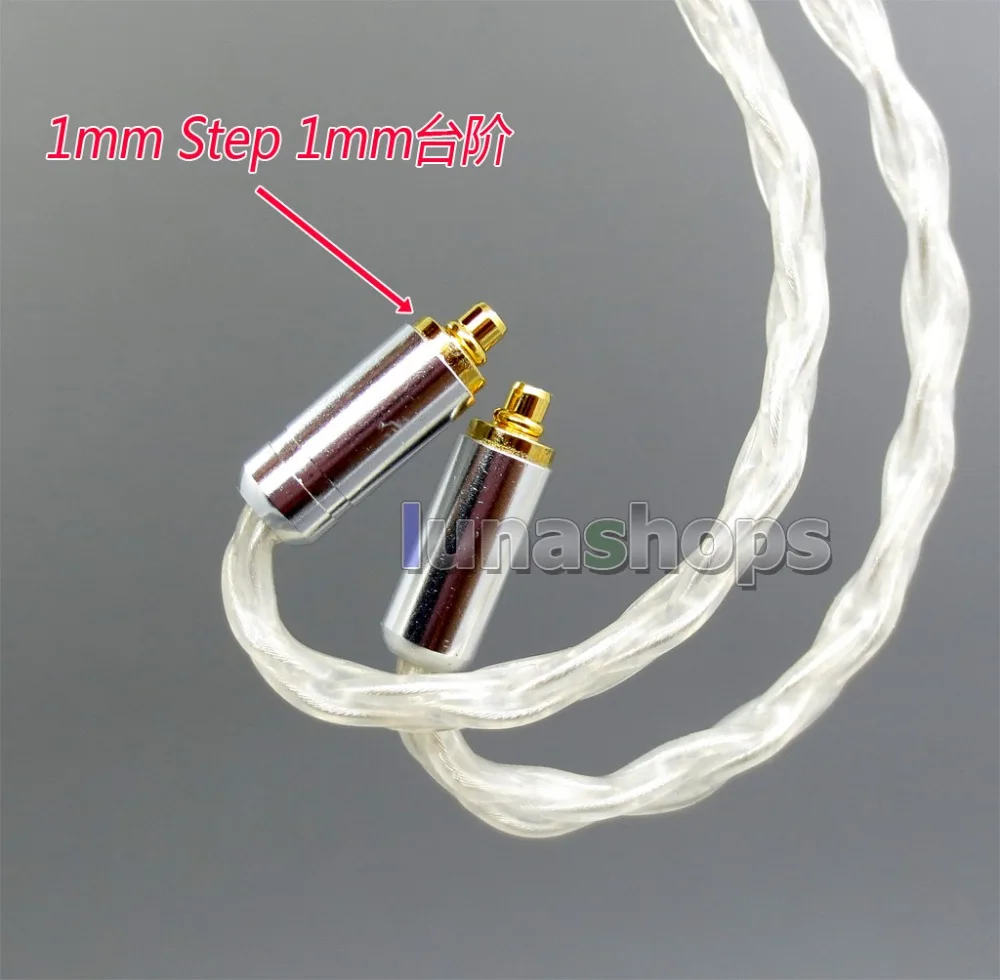 LN006256 2 5 мм 4 xlr Сделано в Китае 1 разъем 8 ядер 99.99% чистый Серебристые наушники