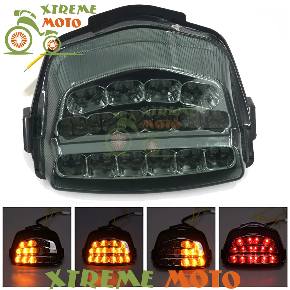 

Motorcycle LED Rear Turn Signal Tail Stop Light Lamps Integrated For Honda CBR1000 CBR 1000 2008-2013