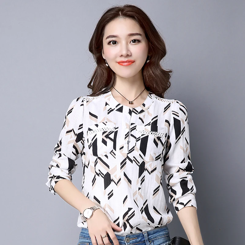 2xl Большие размеры blusas feminina 2017 новые корейские весенние Летние Стильные осенние