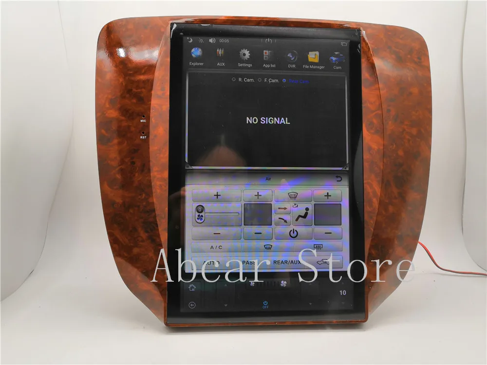 12,1 ''Tesla стиль Android 8,1 автомобильный dvd-плеер gps навигация для GMC Yukon 2007-2012 стерео радио магнитофон PX6 CARPLAY ips