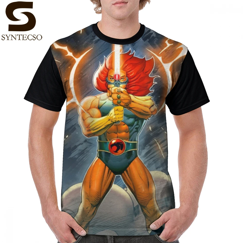 Thundercats футболка Меч примет с короткими рукавами из полиэстера для мальчиков