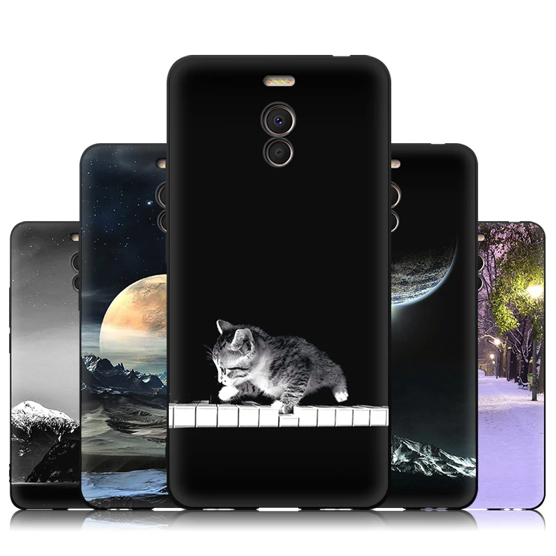 Мягкая задняя крышка JURCHEN из ТПУ для Meizu M6 Note силиконовый матовый изысканный чехол