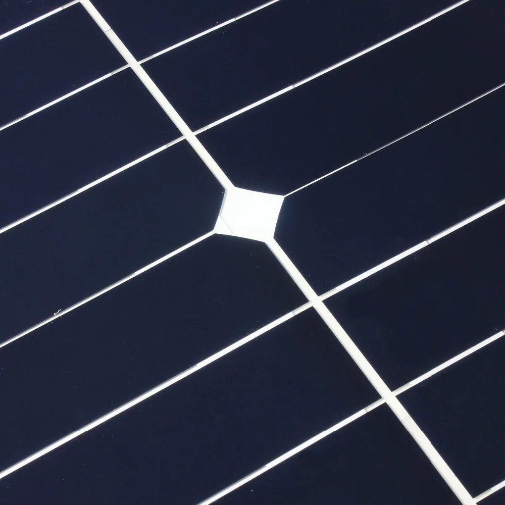 LEORY 20 Вт 12 в панель солнечных батарей полугибкая прозрачная монокристаллическая