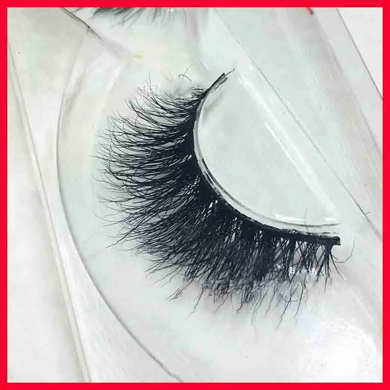 3D ручной Толстая норки ресницы естественный Накладные Ресницы Поддельные