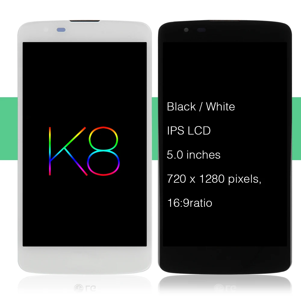 Оригинальный Для LG K8 2016 версия LCD сенсорный экран с рамкой для дисплей дигитайзер