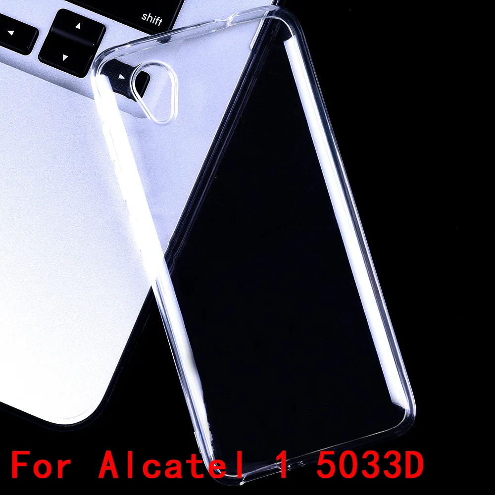For Alcatel 1 5033D Silicon 5.0inch Case Ultra Thin Soft TPU Mobile Phone Back Cover | Мобильные телефоны и аксессуары