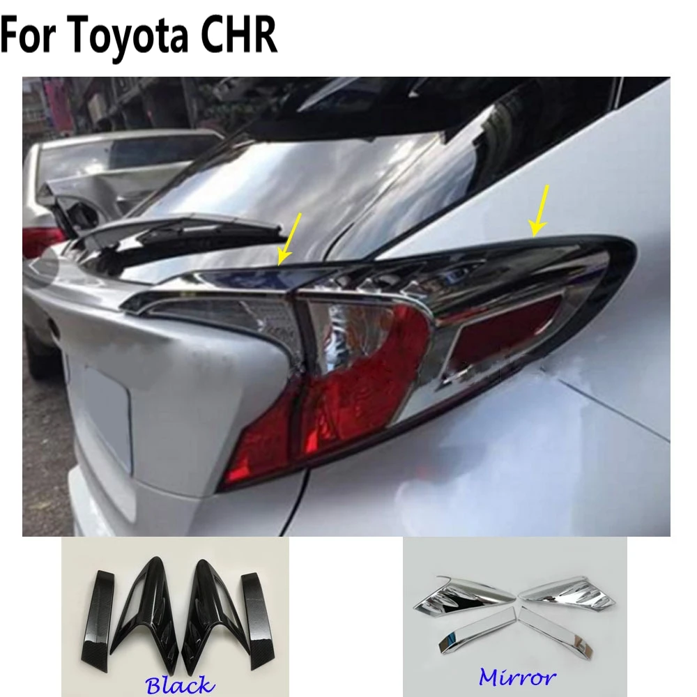 Для Toyota C HR CHR 2017 2018 аксессуары для кузова автомобиля/крышка из углеродного