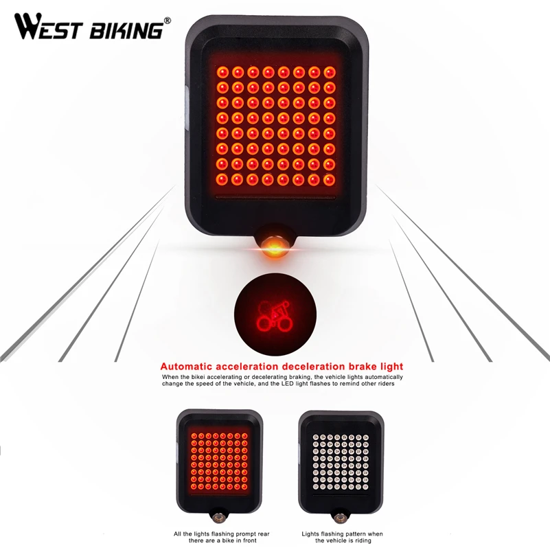 Светодиодный фонарь безопасности для велосипеда светодиодный s задний указатель