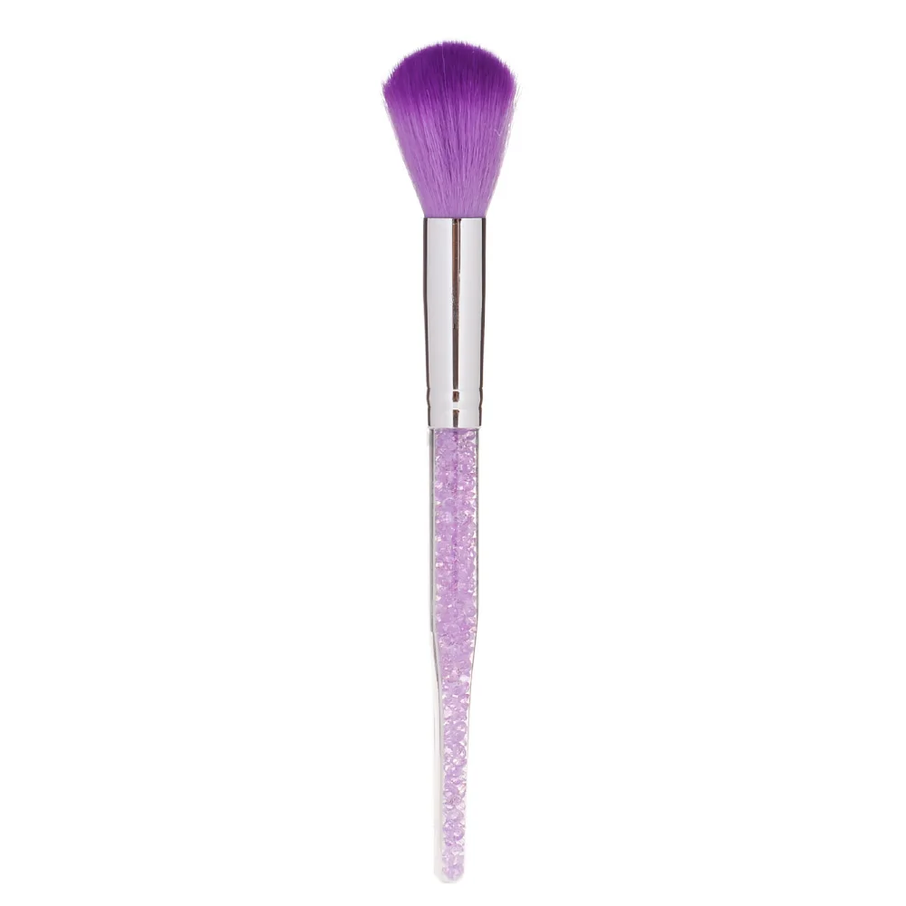

1PCS Nail Art Glitter Brush Dust Clean Acrylic UV Gel Powder Remover Rhinestone Handle Nylon Makeup Foundation Manicure
