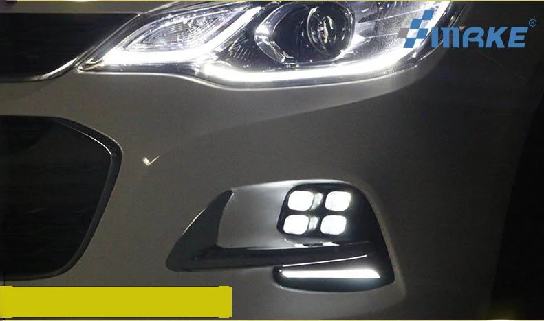 12 V 6000 k светодиодный DRL Дневной Бег легкий Чехол для Chevrolet Cavalier рама противотуманной фары Cavalier противотуманных фар
