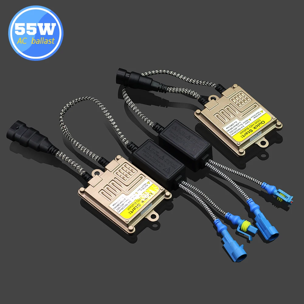 Buildreamen2 55 Вт H1 H3 H7 H8 H9 H11 9005 9006 880 881 Авто HID Ксенона 4300 К AC Балласт Лампы Автомобилей