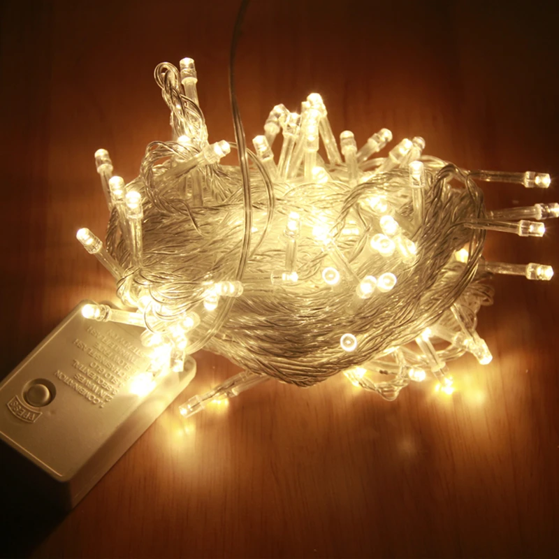 

Christmas lights 10M 20M 30M 50M fairy lights garland led string lights christmas tree wedding party light outdoor decoration