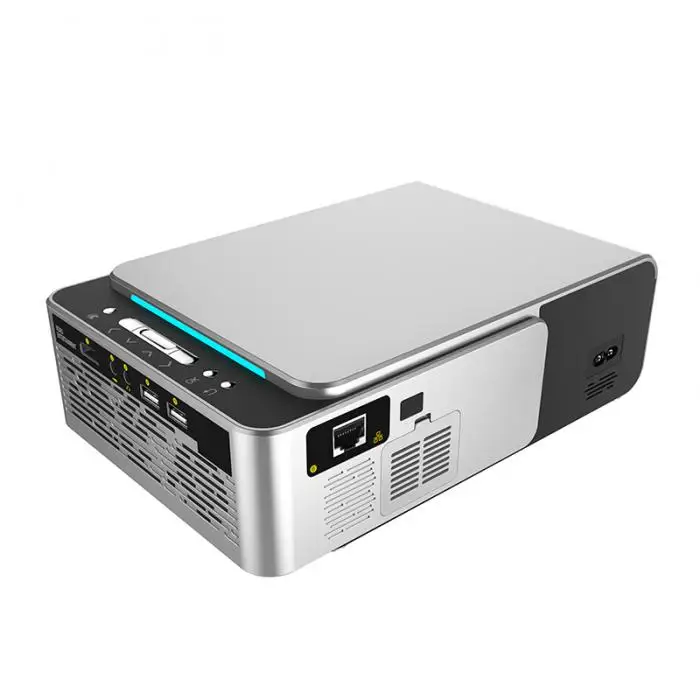 Горячий светодиодный HD проектор HDMI USB 1080P Bluetooth wifi Проектор для домашнего кинотеатра(бесплатный подарок