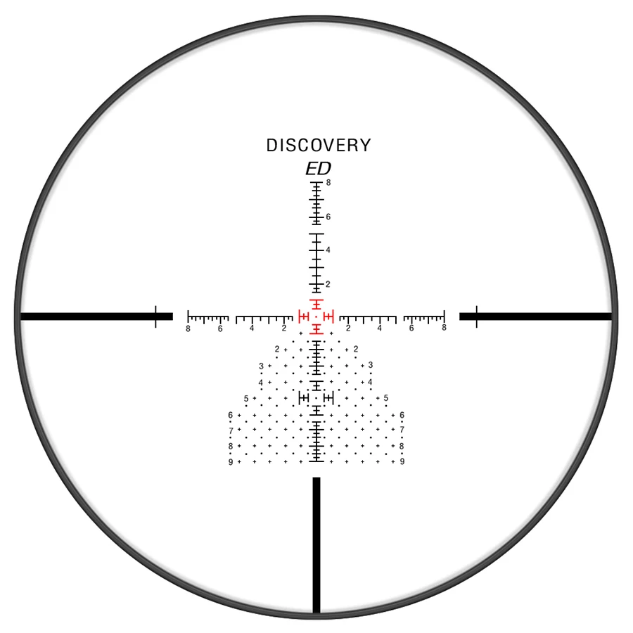 Дискавери ED 3-15x50SFIR тактический оптический прицел Optische Richtkijker охотничий прицел боковое колесо первая фокальная плоскость пистолет